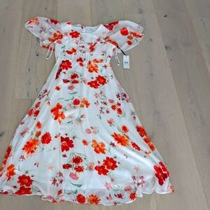 Calvin Klein floral dress size 4